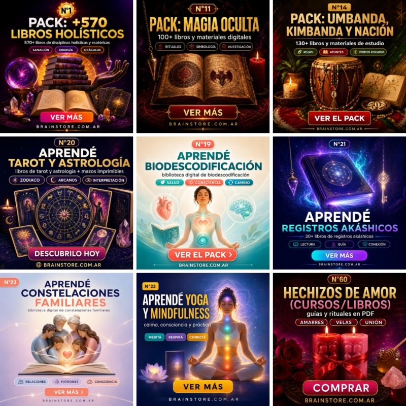 Pase Total: Libros holísticos y esotéricos (9 en 1)