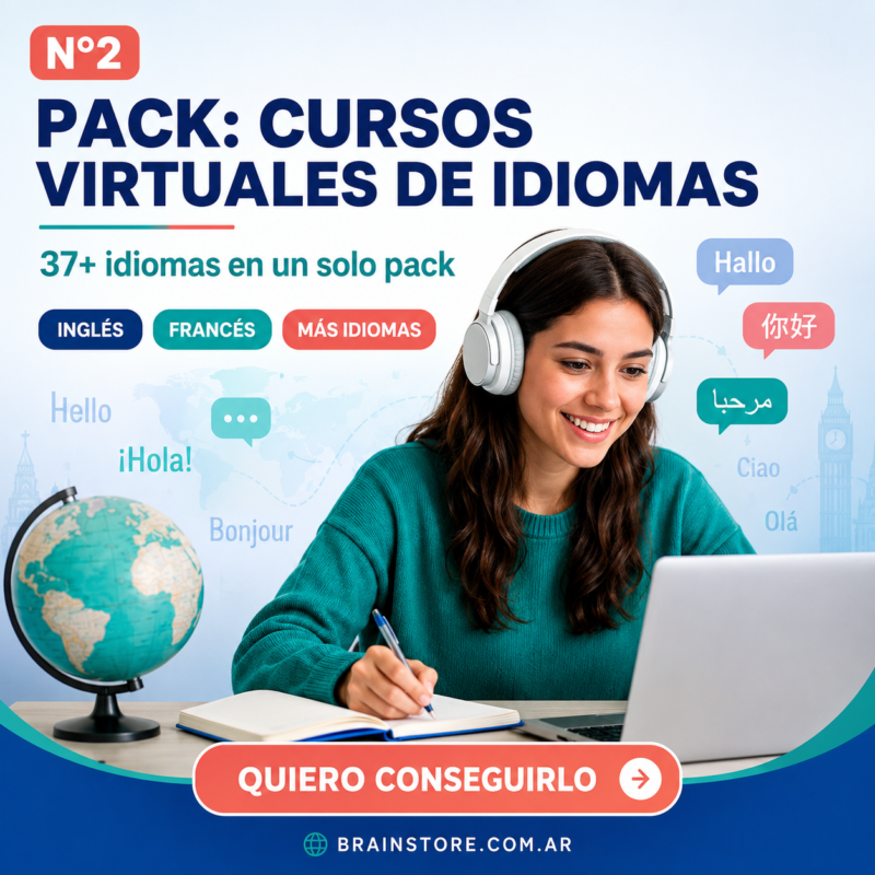 N2: Pack de libros y cursos de 37+ idiomas (Videos y PDF)