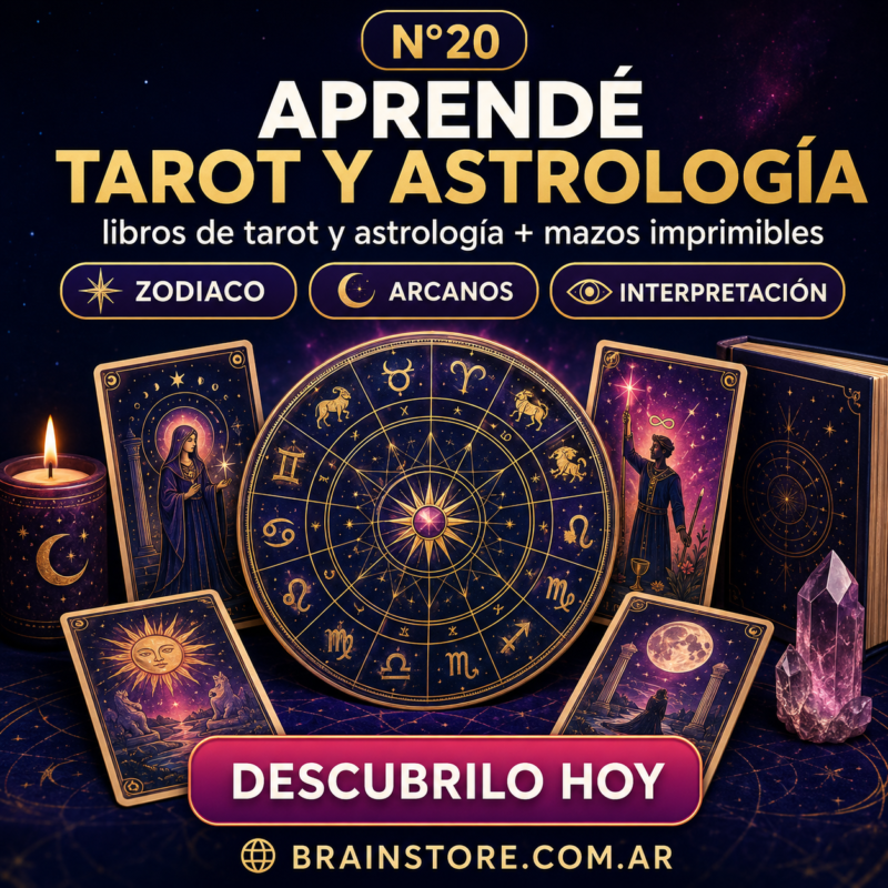 N20: 60+ Libros de tarot y astrología + 50 mazos imprimibles
