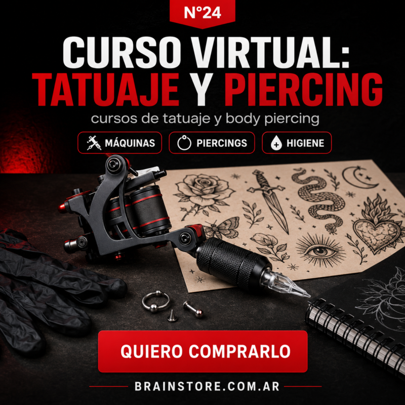N24: Cursos y libros de tatuaje y body piercing