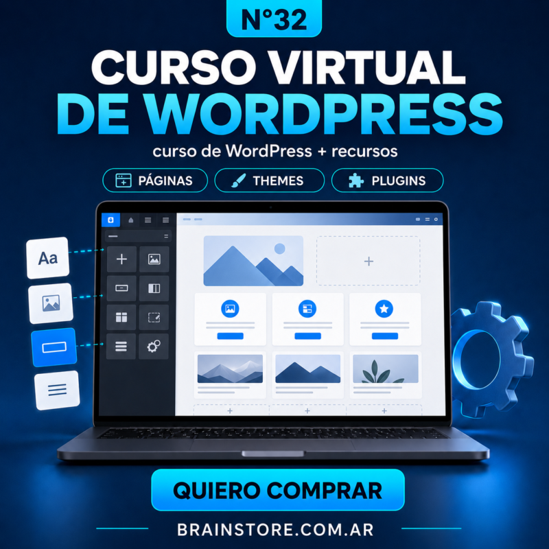 N32: Curso virtual de WordPress + Temas y Plugins