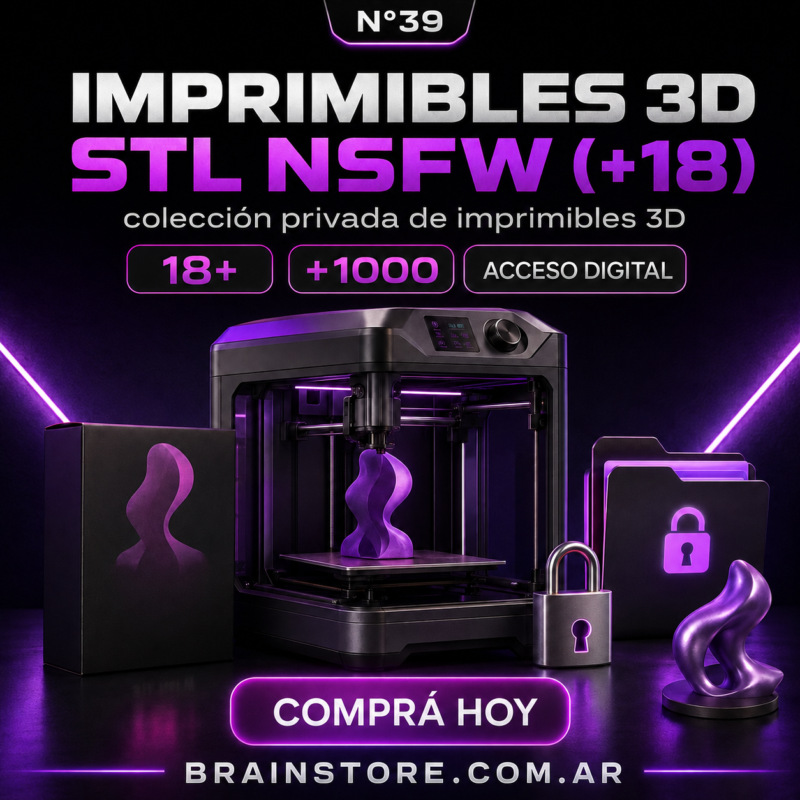 N39: Pack STL NSFW: Imprimibles 3D para adultos (140GB)