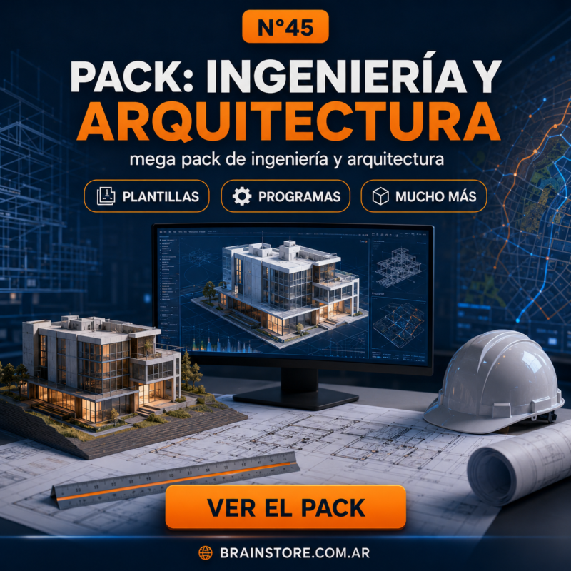 N45: Pack de ingeniería y arquitectura (250GB+)