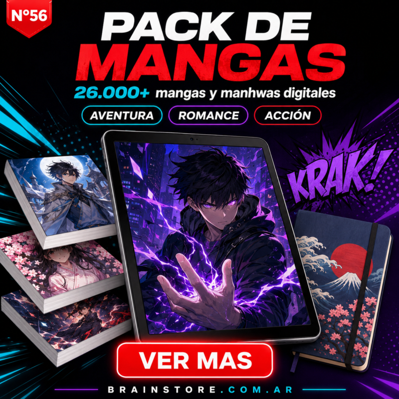 N56: Pack de 26.000+ Mangas y Manhwas en PDF y CBR
