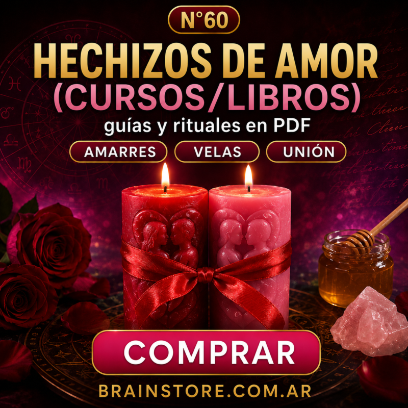 N60: Pack hechizos de amor: PDFs sobre amarres y rituales