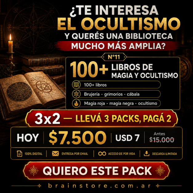N11: 100+ Libros de magia roja, negra y ocultismo