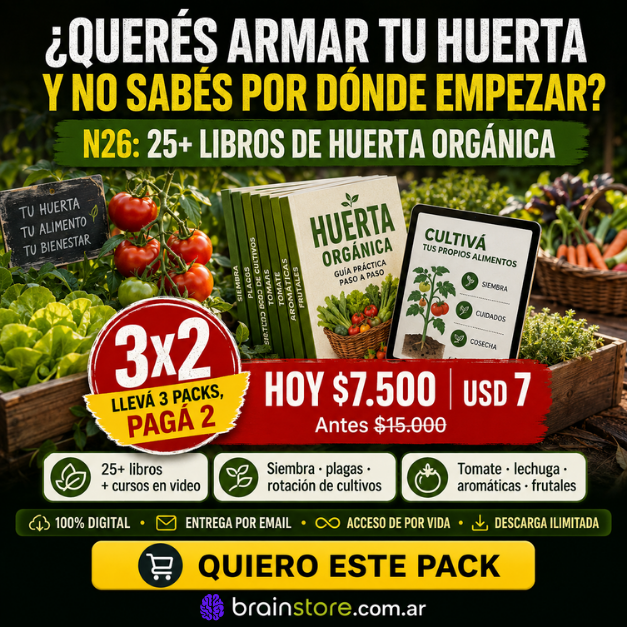 N26: 25+ Libros de huerta orgánica