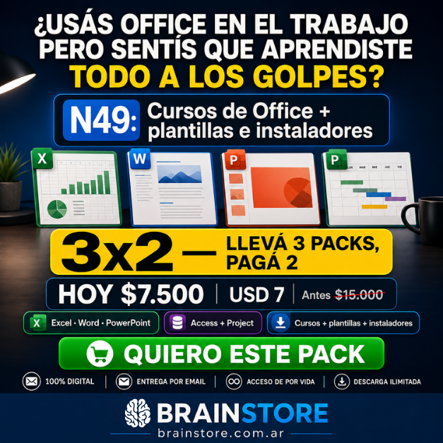 N49: Cursos de Office + Plantillas e instaladores