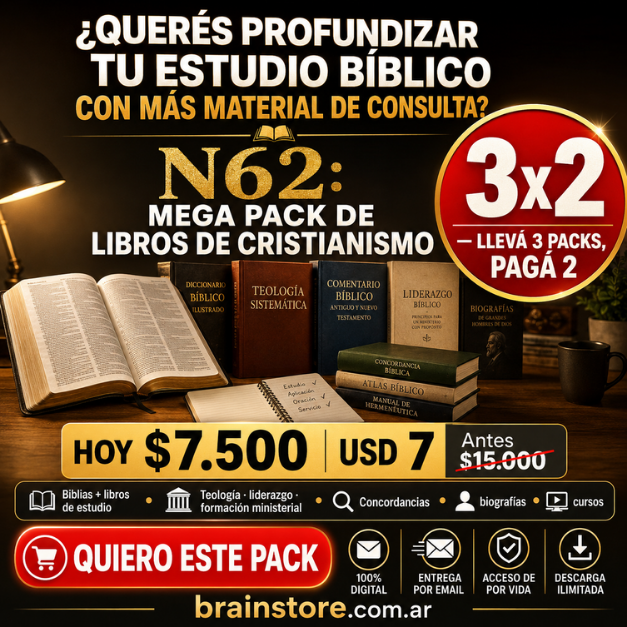 N62: Mega pack de libros de cristianismo