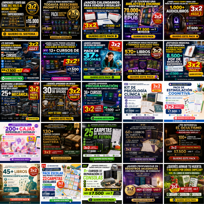 Pase Total: Todos los packs (Del 1 al 69)