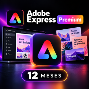 Adobe Express Premium — 12 Meses