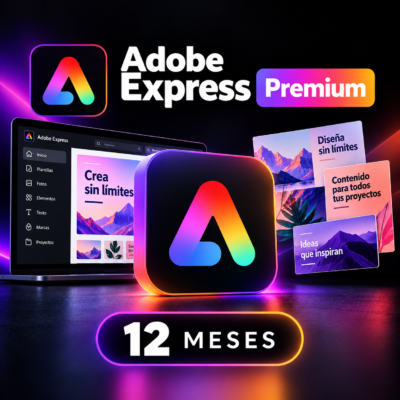Adobe Express Premium — 12 Meses