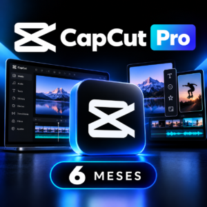 CapCut Pro Individual — 6 Meses