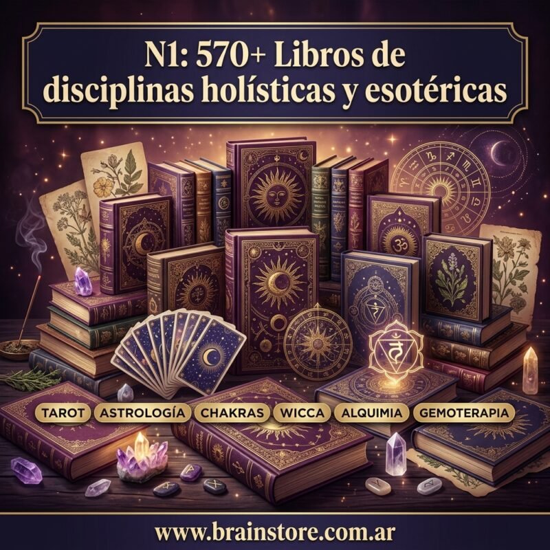 N1: 570+ Libros de disciplinas holísticas y esotéricas