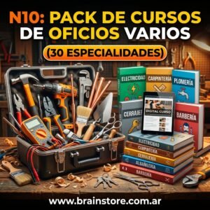 Pack de cursos de oficios varios (30 especialidades)