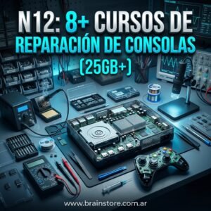 8+ Cursos de reparación de consolas (25GB+)