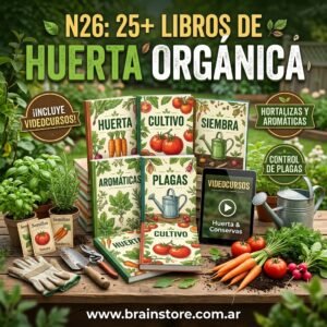 25+ Libros de huerta orgánica