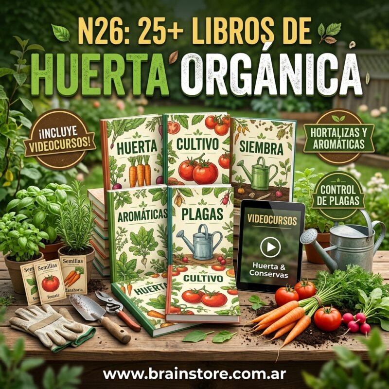 N26: 25+ Libros de huerta orgánica