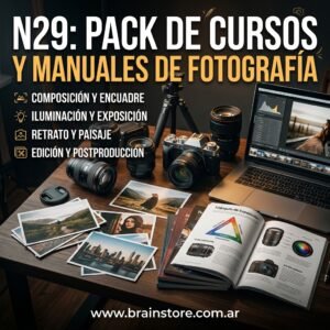 Pack de cursos y manuales de fotografía