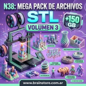 Mega pack de archivos STL VOLUMEN 3