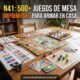 N41: 500+ Juegos de mesa imprimibles para armar en casa