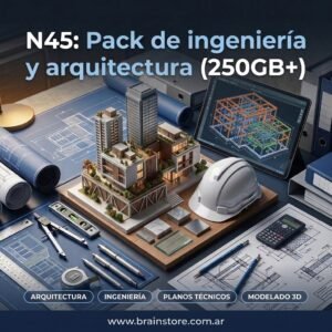 Pack de ingeniería y arquitectura (250GB+)