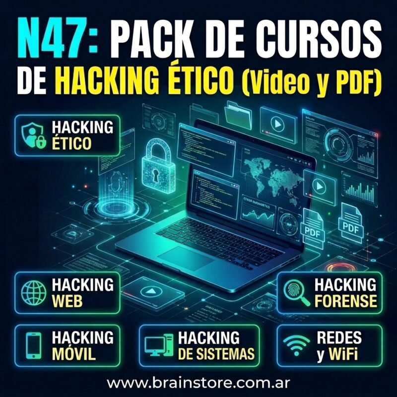N47: Pack de cursos de hacking ético (Video y PDF)