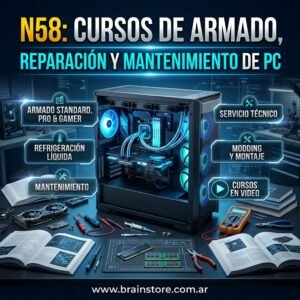 Cursos de armado, reparación y mantenimiento de PC
