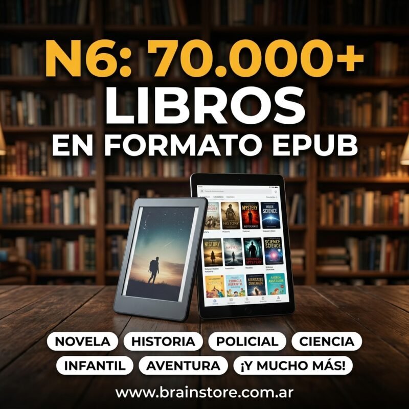 N6: 70.000+ Libros en formato EPUB