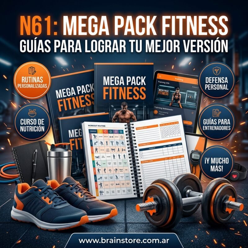 N61: Mega pack Fitness: Guías para lograr tu mejor versión