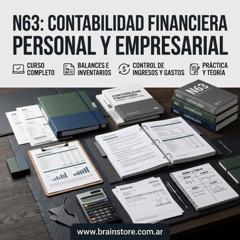 N63: Contabilidad financiera personal y empresarial