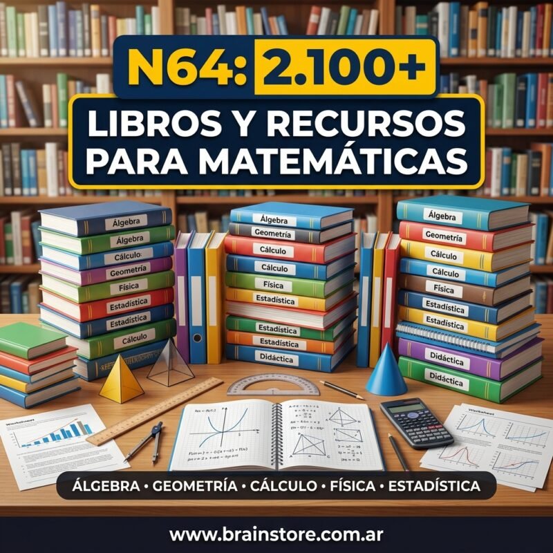 N64: 2.100+ Libros y recursos para matemáticas