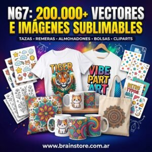 200.000+ Vectores e imágenes sublimables