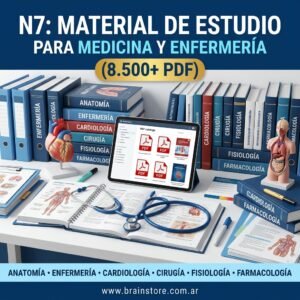 Material de estudio para medicina y enfermería (8.500+ PDF)