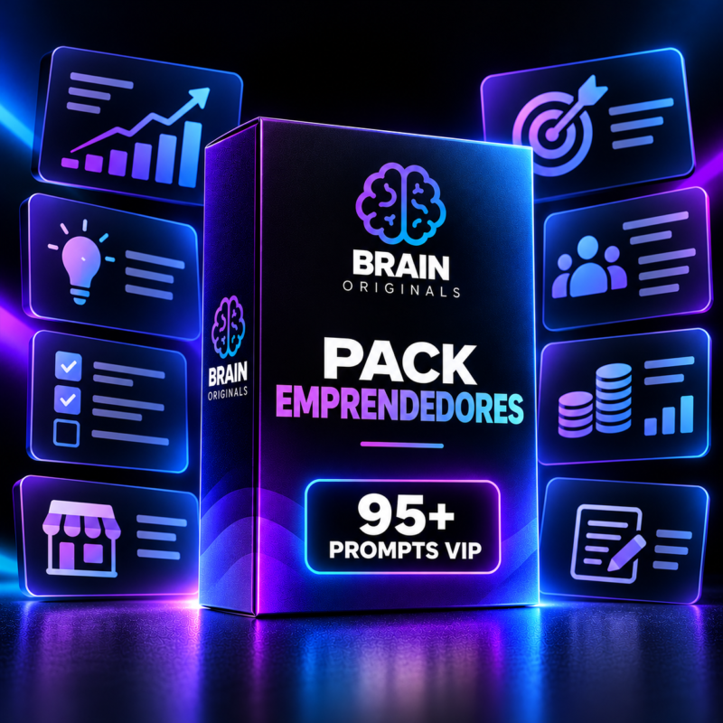 PACK Emprendedores (+95 Prompts VIP para IAs)