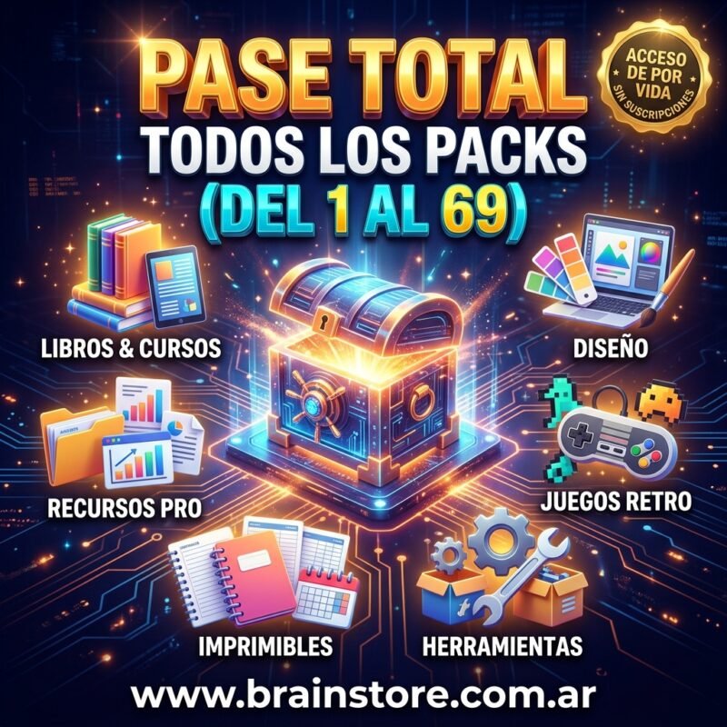 Pase Total: Todos los packs (Del 1 al 69)